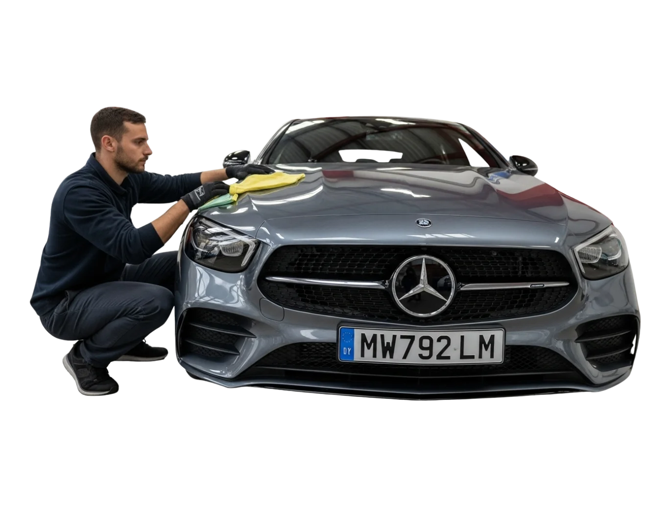 Mercedes Car Polish