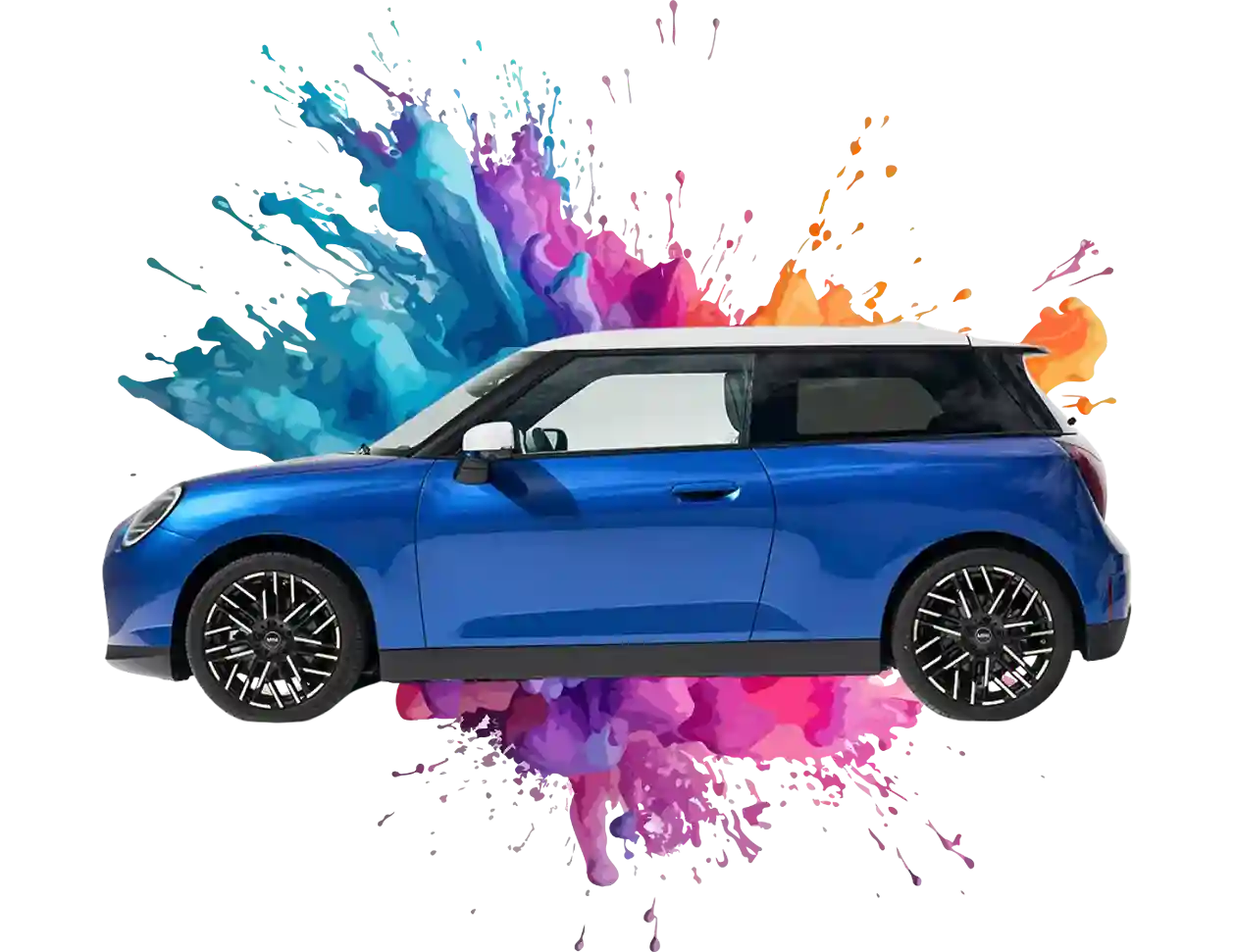 Mini Cooper Painting